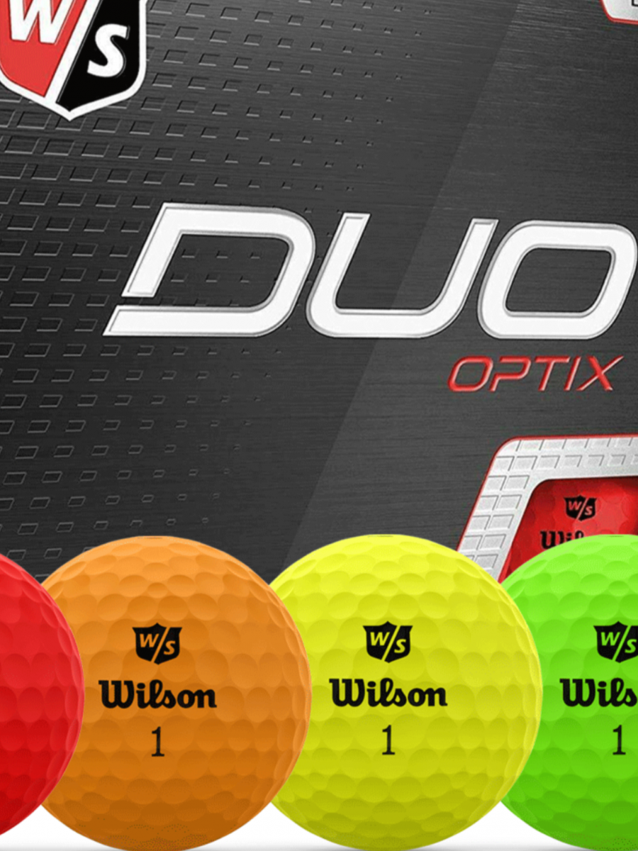 Wilson Staff Duo Optix Golf Balls (Pearls) Golf equipment GolfRus