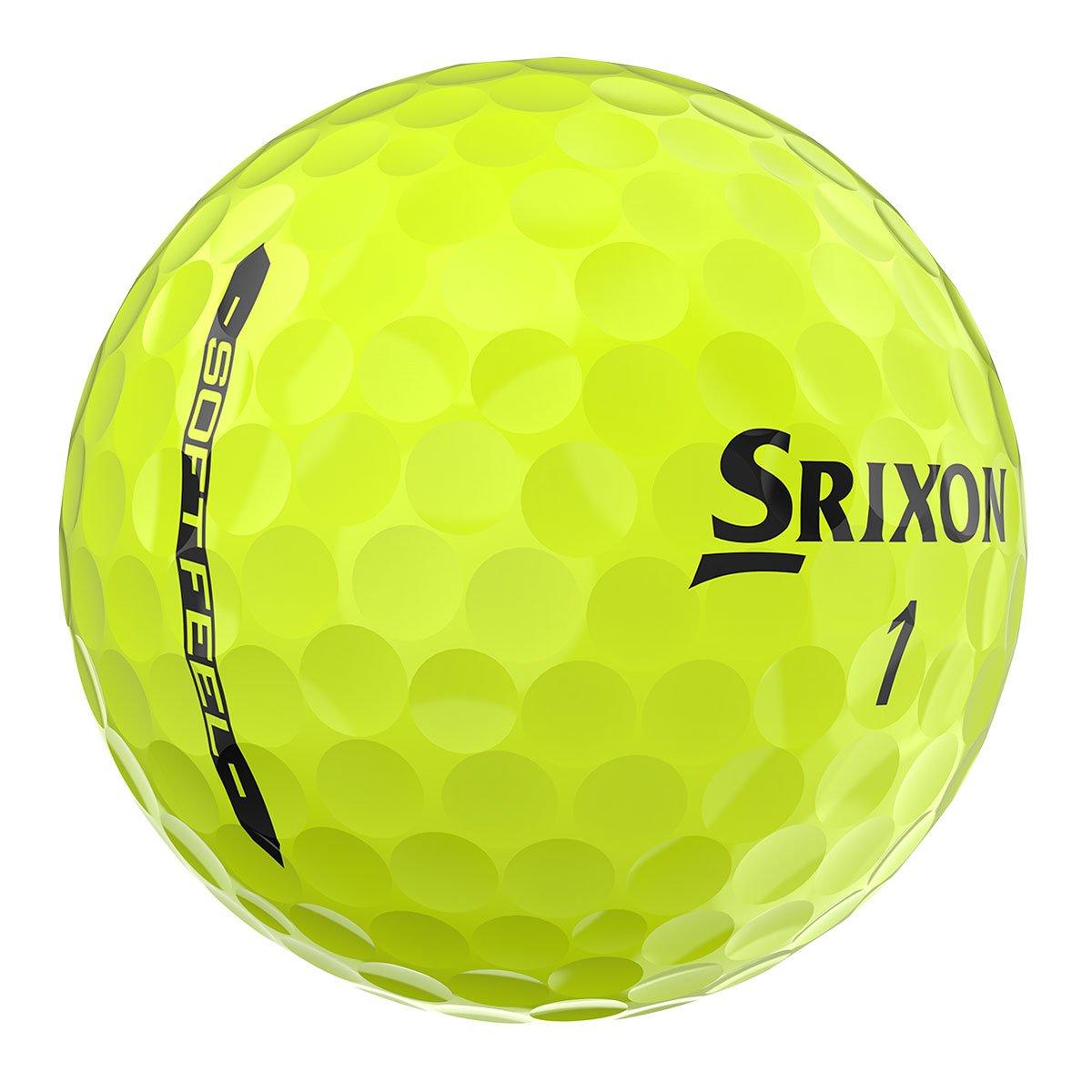 Srixon Soft Feel (Pearls) - Yellow - Image 4