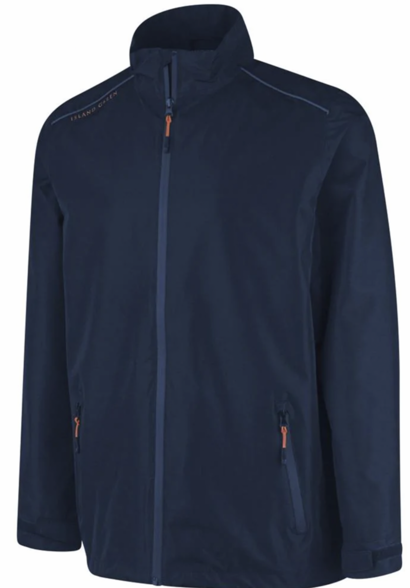Island Green Igjkt 2176 Waterproof Jacket - Navy