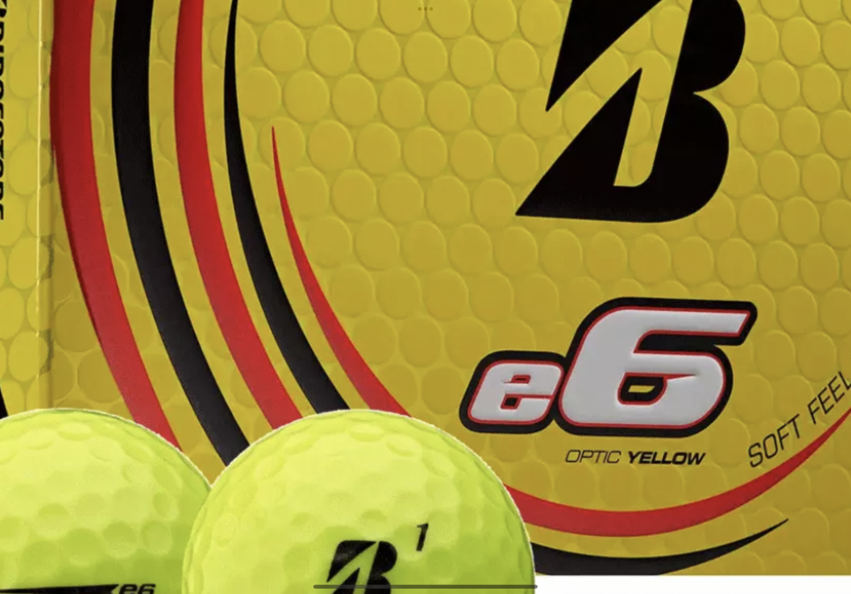 Bridgestone e6 Golf Balls Yellow 1 Dozen - Brand New - Image 3