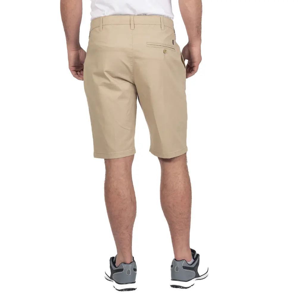 Island Green Igsho 2181 Cotton Stretch Flex Shorts - Stone - Image 4
