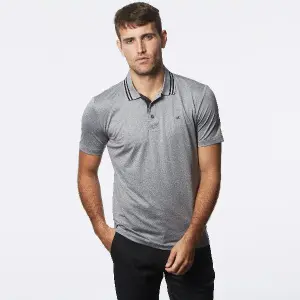 Calvin Klein Madison Tech Polo - Silver