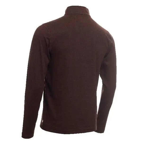 Calvin Klein Newport Half Zip Mid Layer - Blackberry Marl - Image 5