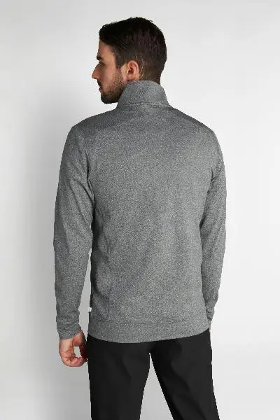 Calvin Klein Newport Half Zip Mid Layer - Silver - Image 3