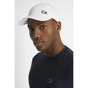 Calvin Klein Cotton Twill Cap - White