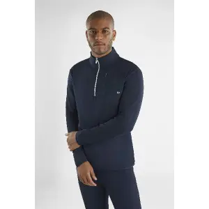 Calvin Klein Traverse Half Zip Mid Layer - Navy
