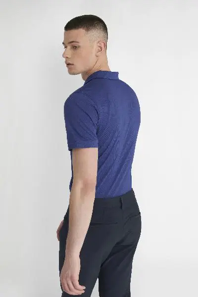 Calvin Klein Planet Polo Shirt - Indigo - Image 3