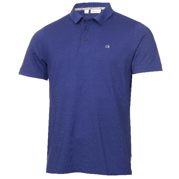 Calvin Klein Planet Polo Shirt - Indigo - Image 4