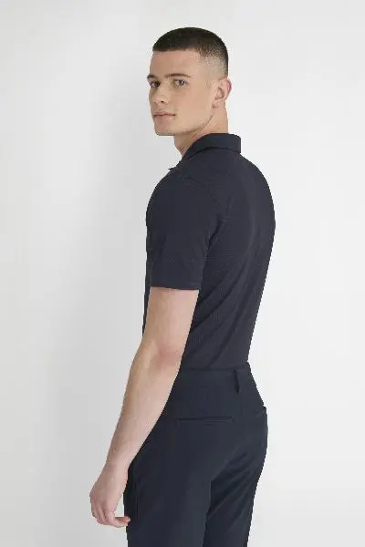 Calvin Klein Planet Polo Shirt - Black - Image 4