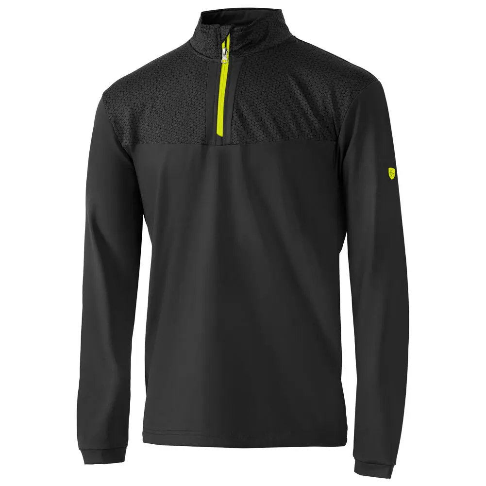 Island Green IGTL2306 Abstract Print Top Layer - Black / Charcoal