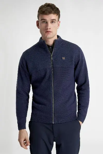 Calvin Klein Oak Creek Full Zip Lined Sweater