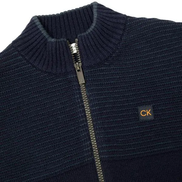 Calvin Klein Oak Creek Full Zip Lined Sweater - Image 4