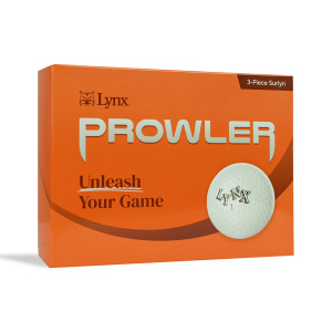 Lynx Prowler 3 Piece Golf Balls - New